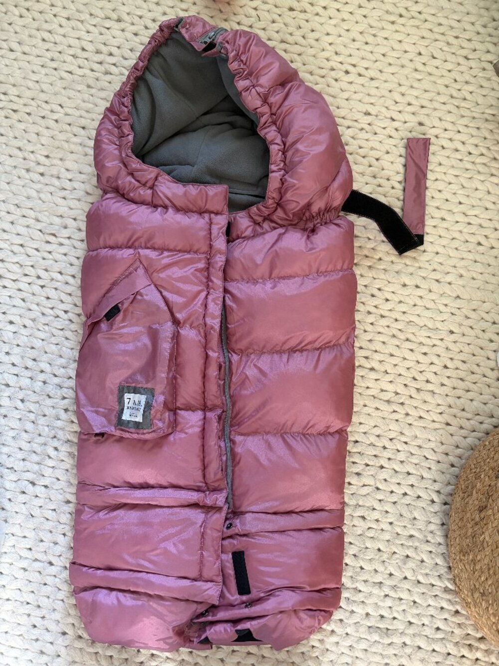 7AM Enfant Blanket 212 for Stroller in Lilac